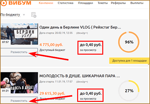 Как заработать на размещении чужих видео на собственных ресурсах: ТОП-5 сайтов для заработка денег без вложений на размещении видео