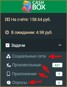 CashBox - легкий заработок в интернете на выполнении простых заданий: обзор сайта КэшБокс и предлагаемых им способов заработка